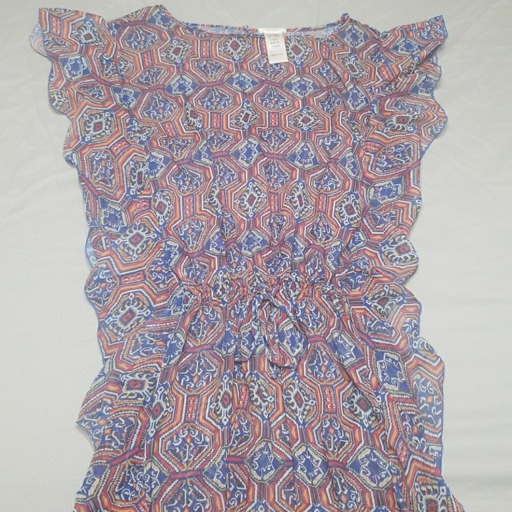 Jessica Simpson sheer cover up